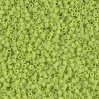 Miyuki delica beads 15/0 - Matted opaque chartreuse DBS-763